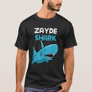 Camiseta Família Divertida do Zayde Tubarão