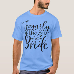 Camiseta Família do casamento noivo ou da Bachelorette Matc