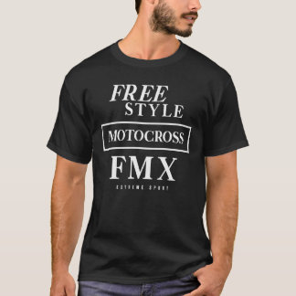 Camiseta Família do Esporte Extremo Freestyle Motocross FMX