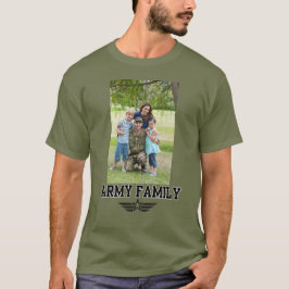 Camiseta Família do Exército com Foto