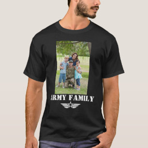 Camiseta Família do Exército com Foto