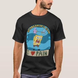 Camiseta família do ginásio do Spongebob