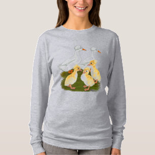 Camiseta Família do Pato Crestudo