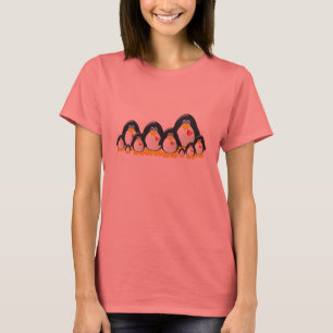 Camiseta Família do pinguim