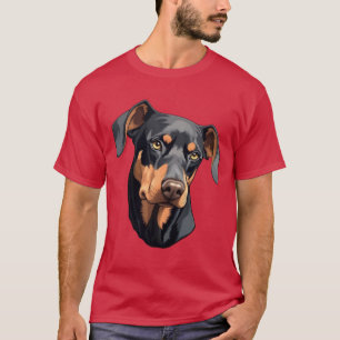 Camiseta Família Doberman