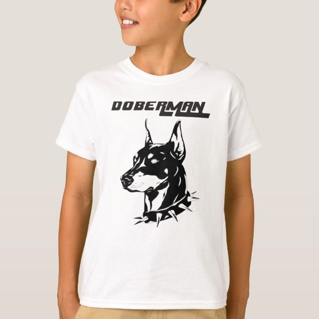 Camiseta Família Doberman (Frente)