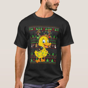 Camiseta Família Duck Bird Lover Correspondente à Christm