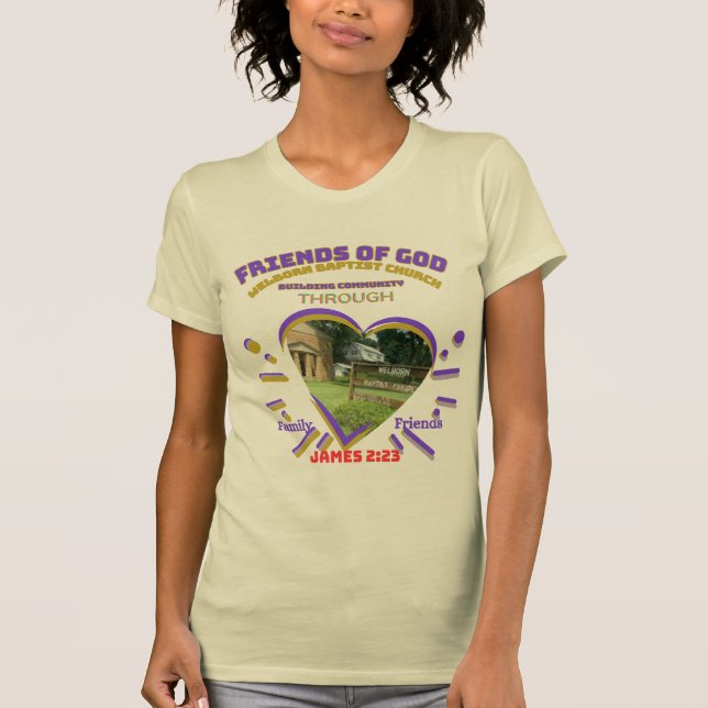 Camiseta Família e Amigos (Frente)