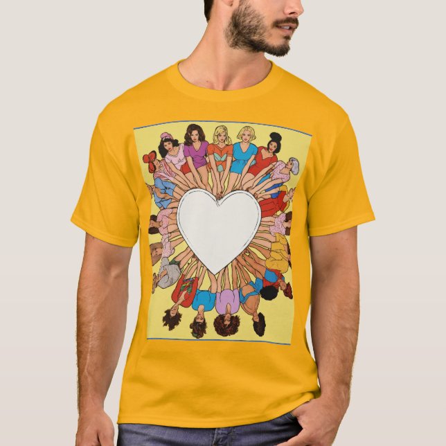 Camiseta Família e Amigos Unir. (Frente)