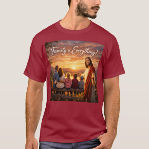 Camiseta Família é Tudo