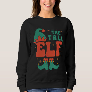 Camiseta Família Elf Alta Correspondendo Pjs De Natal Engra
