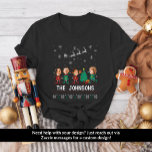 Camiseta Família Elf de Natal Personalizada e Engraçada<br><div class="desc">Entre no espírito festivo com nossa Camisa de Correspondência de Rosto de Elfo Personalizada da Família no Natal! Personalize cada camisa com adoráveis designs de elfo, e adicione os rostos de sua família para torná-la exclusivamente sua. Estas camisas combinam são perfeitas para encontros de férias, fotos de família ou manhãs...</div>
