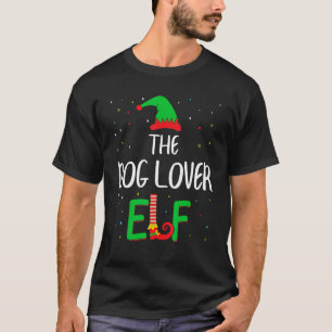 Camiseta Família Elf do Cachorro Correspondendo Pjs De Nata