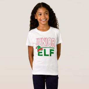 Camiseta Família Elf   Feriado de Natal do Elf Júnior #Team
