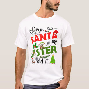 Camiseta Família Engraçada Caros Papais noeis Que Minha I