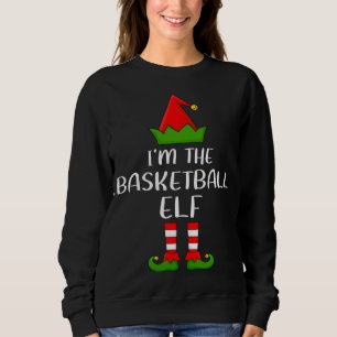 Camiseta Família Engraçada Eu sou o Elf Chris de Basquete