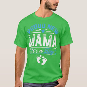 Camiseta Família Engraçada Nova Mãe Orgulhosa É Uma Vara de