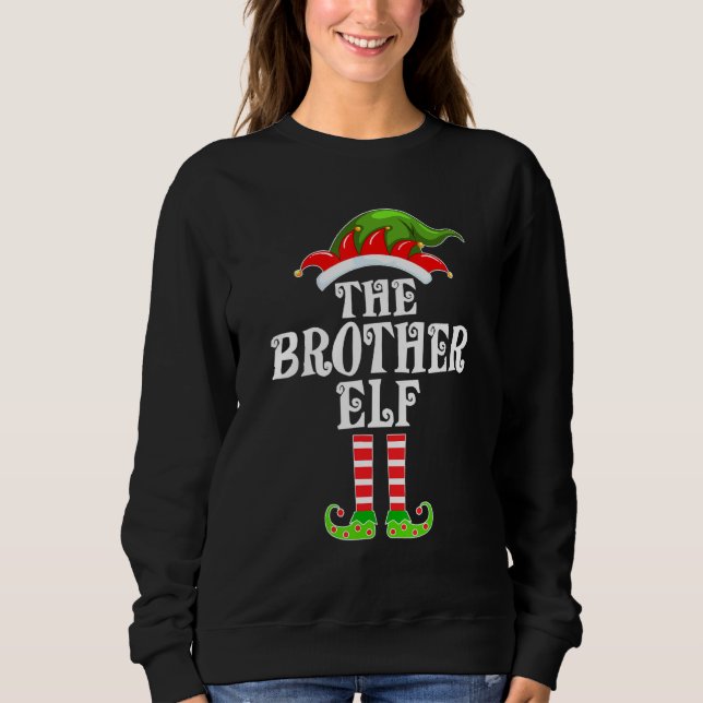Camiseta Família Engraçada, O Irmão Elf Christmas Co (Frente)