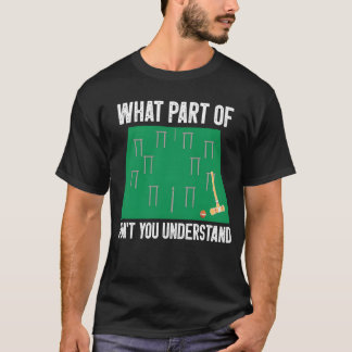 Camiseta Família Engraçado Croquet Game