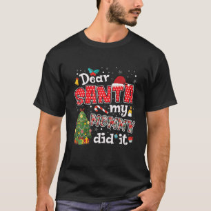 Camiseta Família Engraçado Natal Pajama Caros Papais noeis 