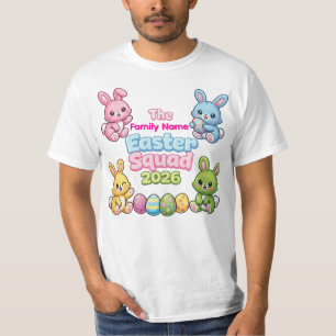 Camiseta Família Esquadrão de Páscoa 2026   Person