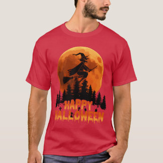 Camiseta Família Feliz Halloween Witchshirt