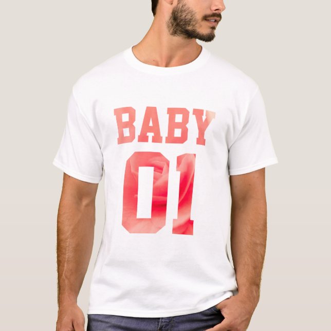 Camiseta Família Flor - Bebê 01 (Frente)