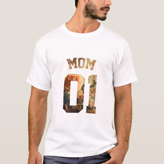 Camiseta Família Flor - mãe 01 (Frente)