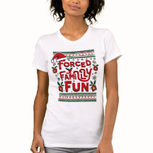 Família Forçada Diversão Sarcástica Adulto Engraça