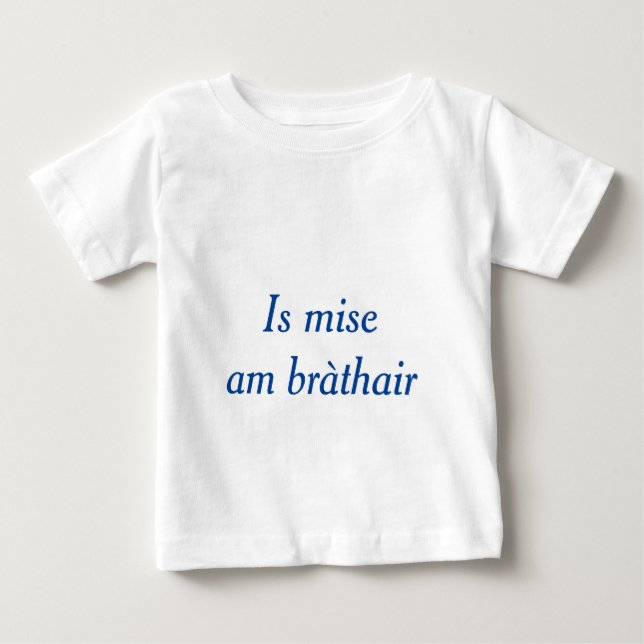 Camiseta Família Gaélica: Eu sou o Irmão (Frente)