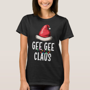 Camiseta Família Gee-gee Claus Natal Papais de Pirlimpimpim