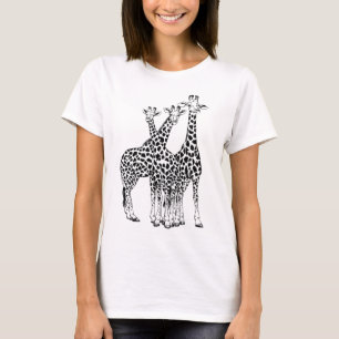 Camiseta Família Giraffe