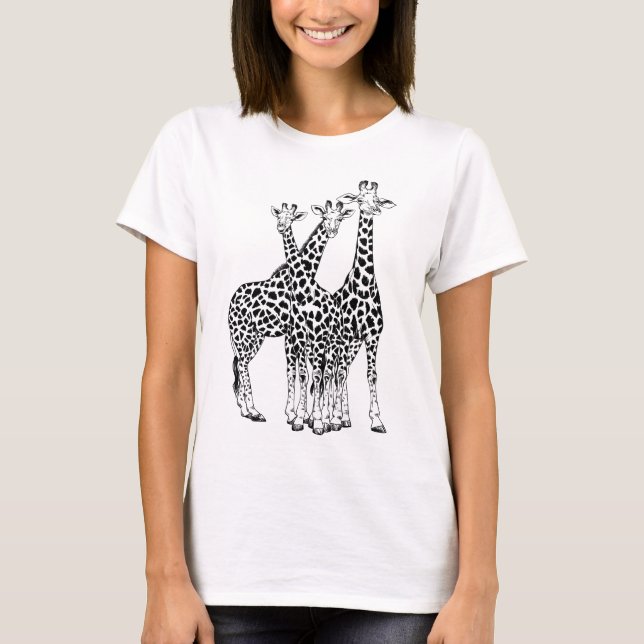 Camiseta Família Giraffe (Frente)