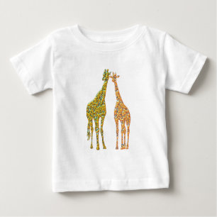 Camiseta Família Giraffe Casal Baby T Shirt