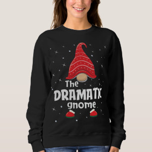 Camiseta Família Gnome Dramática Correspondendo ao Natal En