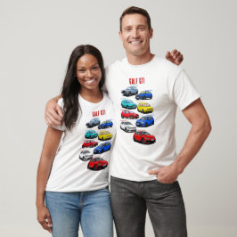 Camiseta Família Golf GTI