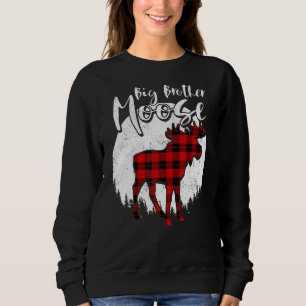 Camiseta Família Grande Irmão Mose Vermelha Xadrez Buffalo 