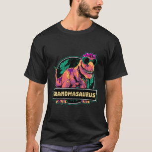 Camiseta Família Grandmasauro T Rex Avó Surus Dinossauro