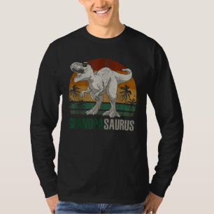 Camiseta Família Grandpasauro Rex Grandpa Surus