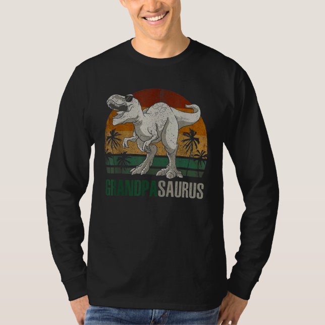 Camiseta Família Grandpasauro Rex Grandpa Surus (Frente)