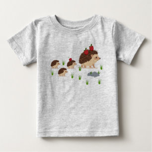 Camiseta Família Hedgehog.