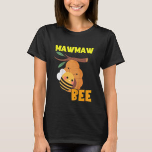 Camiseta Família Infantil Mawmaw Abenha Vovó Aniversário Te
