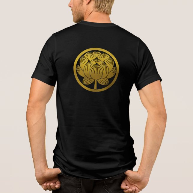 Camiseta Família Japonesa Crest-Lotus (Verso)