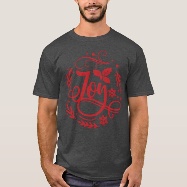 Camiseta Família Joy Christmas (Frente)