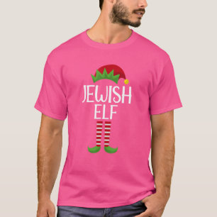 Camiseta Família Judia de Elfo Grupo de Correspondência Fes