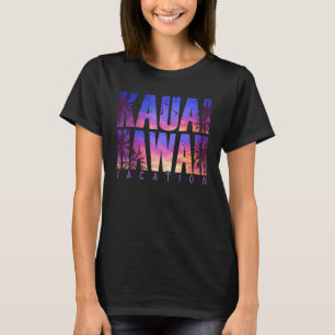 Camiseta Família Kauai Hawaii Beach Summer Vacching