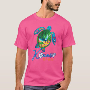 Camiseta Família Kauai Sea Turtle Hawaiian Matching Vacchin