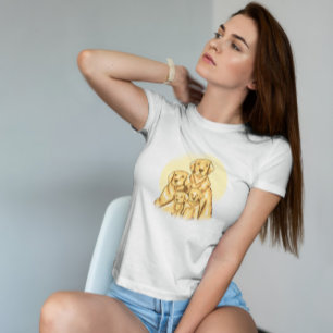 Camiseta Família Labrador