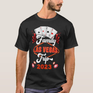 Camiseta Família Las Vegas Trip 2023 Férias na Esquadra M