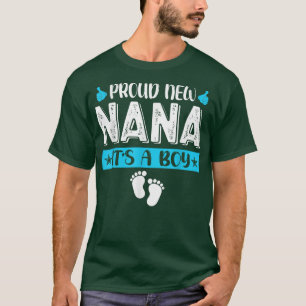 Camiseta Família legal Nova Nana Orgulhosa É uma Vaga de Gê